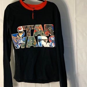 Star Wars Disney large long sleeve shirt